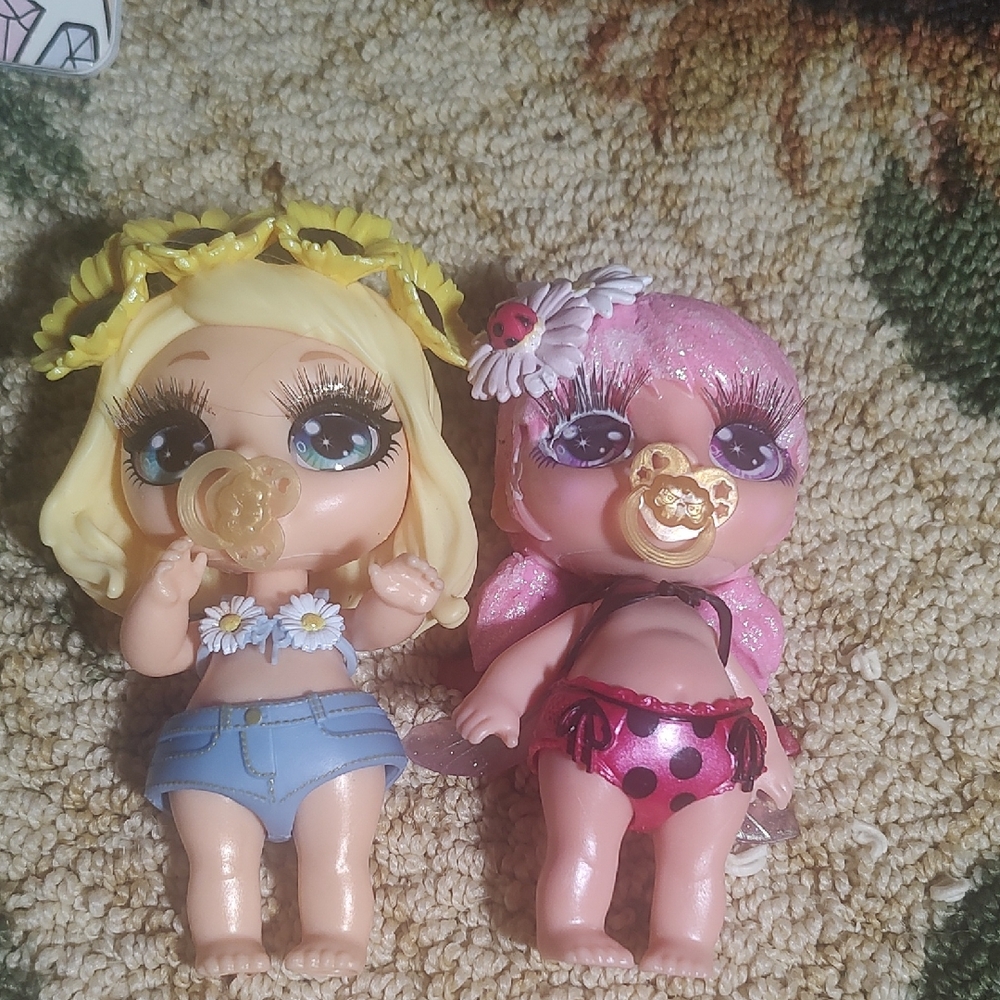 Fantasy Friends Series.            Kacey Sunflower & Lady Dots GC